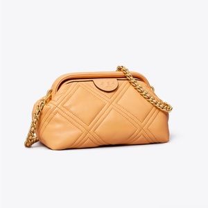 NWT Tory Burch Fleming Soft Small Frame Crossbody Purse